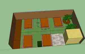 Vegetable layout design