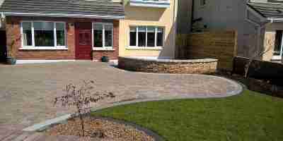 Front Garden Patio & Driveway Redesign Wellesley Manor, Bettystown, co.Meath