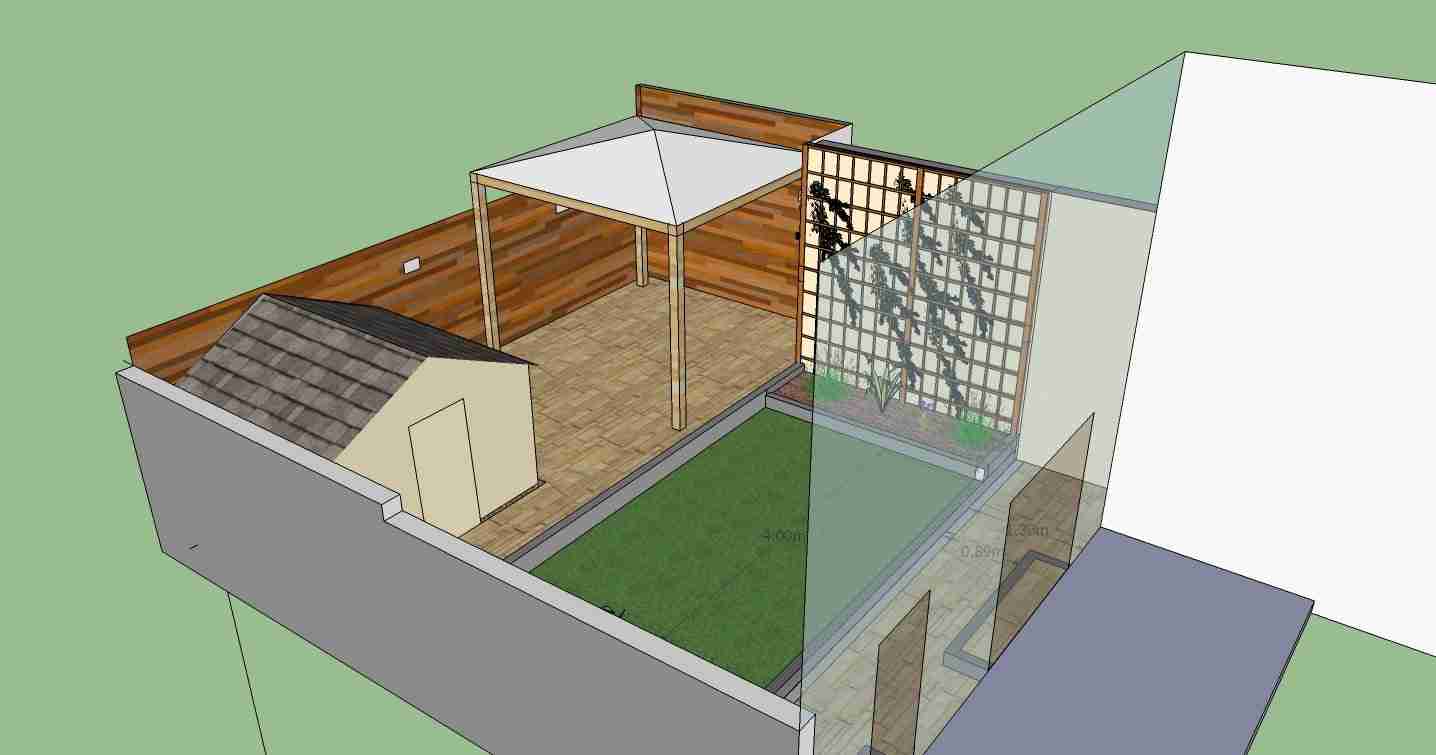 Garden design 3D