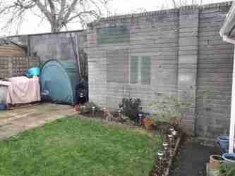 Sloping garden