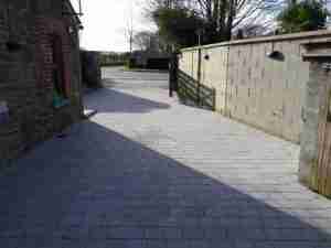 New Sienna Silver Granite textured Block driveway