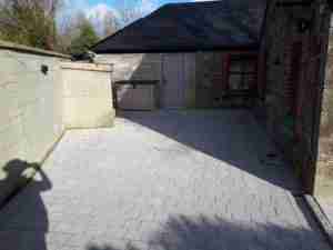 New Sienna Silver Granite textured Block driveway