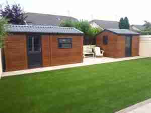 Low maintenance garden space