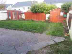 Tired and difficult to maintain sloping garden