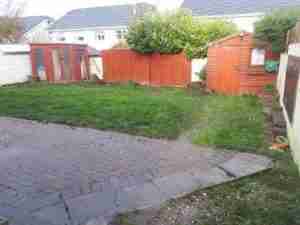 Tired and difficult to maintain sloping garden