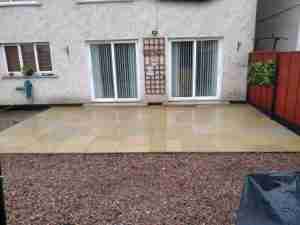 Image of Yellow Limestone Patio