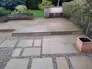 Images of Yellow limestone Patio & paving
