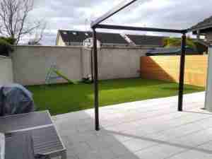 Image of new pergola fitted