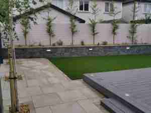 Image of a Contemporary low maintenance garden design